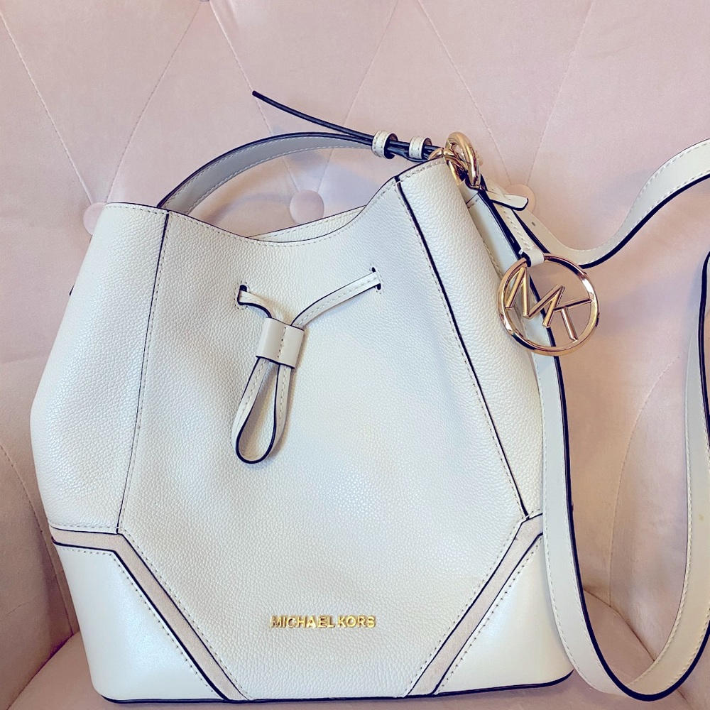 Michael Kors bucket style handbag